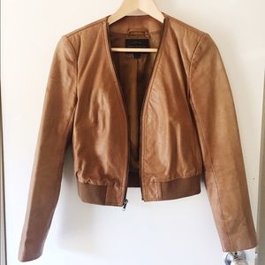 French Connection Genuine Leather Jacket US/4