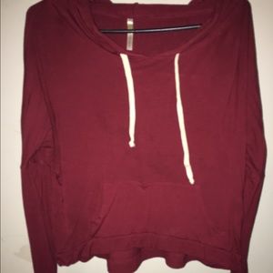 Burgundy Hoodie