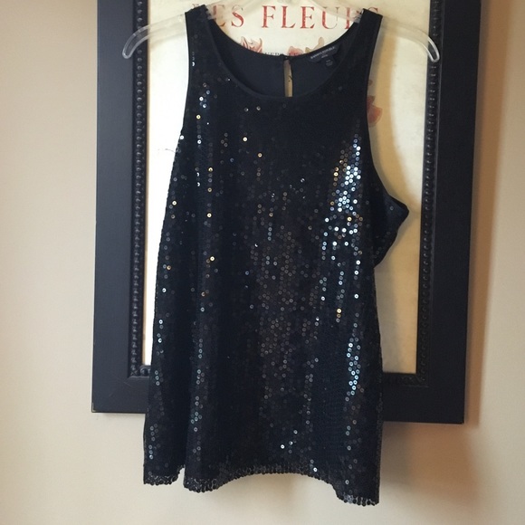 Sequined tank