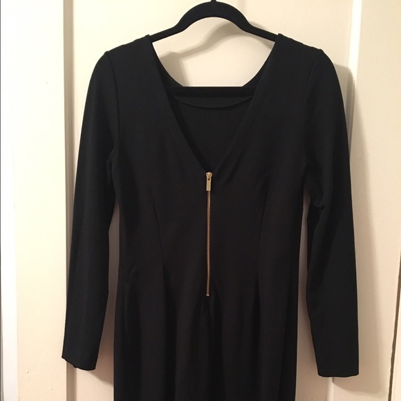 Banana Republic Dress Ponte Zip Back Dress - Picture 1 of 4