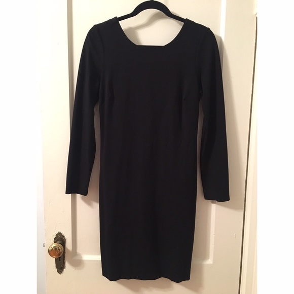 Banana Republic Dress Ponte Zip Back Dress - Picture 3 of 4