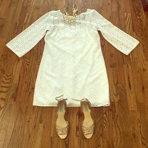 NWT Lilly Pulitzer White Dress Size XL