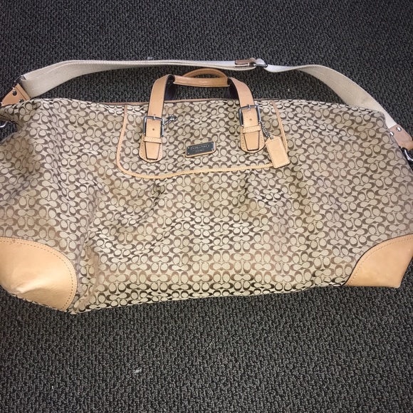 Coach travel bag