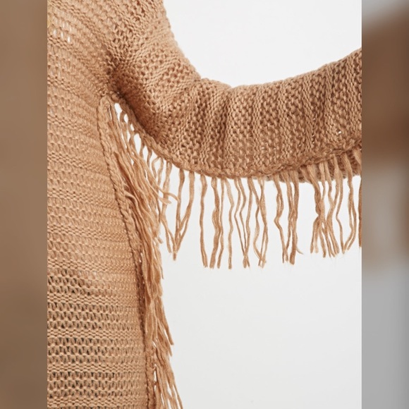 🎉HP WEEKEND GETAWAY Fringe longline open cardigan - Picture 4 of 4