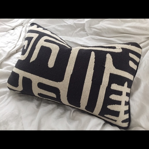 Black and White IKEA Throw Pillow