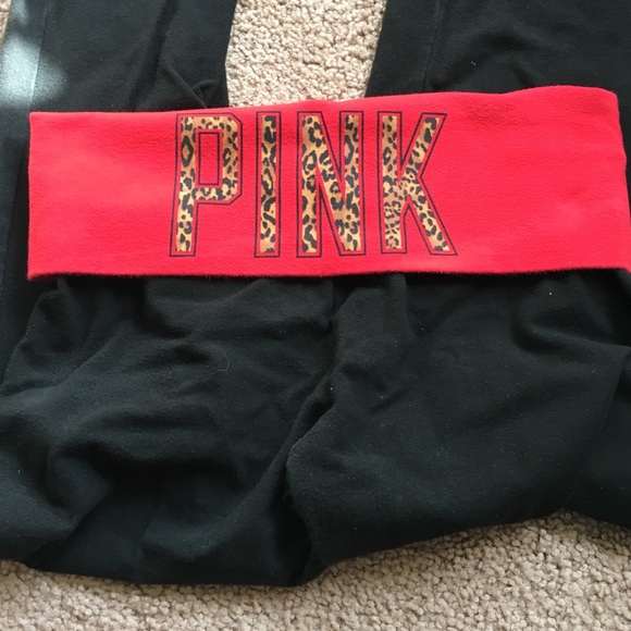 Pink yoga pants