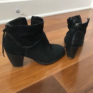 Black Steve Madden Booties
