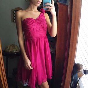 Fuchsia Pink Prom/Cocktail Dress Fuchsia Pink Prom/Cocktail Dress