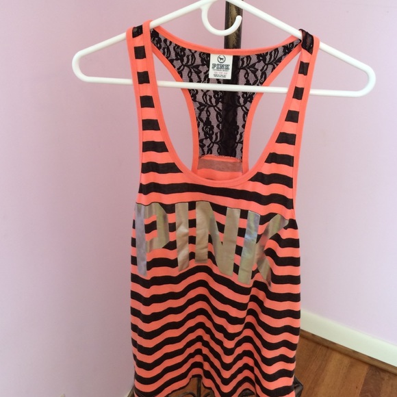 PINK racer back tank