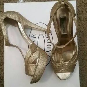 Steve Madden haylow gold glitter