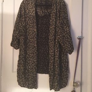 Sun flower cardigan
