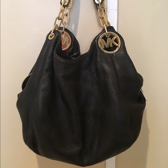 Michael Kors black satchel