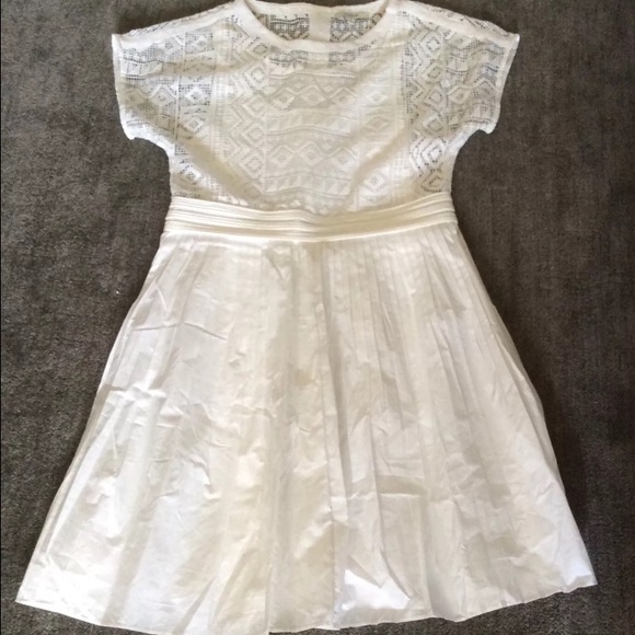 Madewell geo lace dress size 0