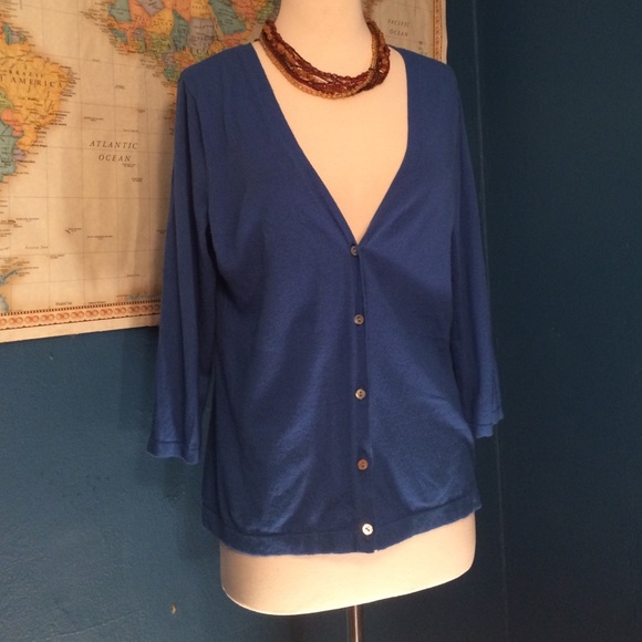 Chico's Blue Cardigan