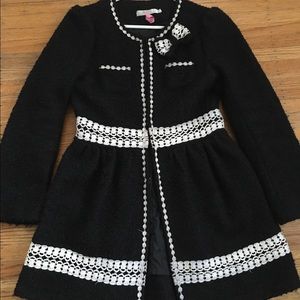 Black & White Winter Coat