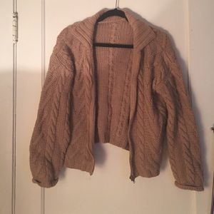 Tan sweater