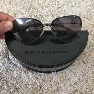 Marc Jacobs heart aviator sunglasses