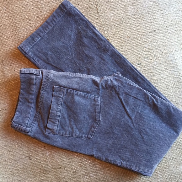 J. Crew • Favorite Fit Bootcut Cords • Gray
