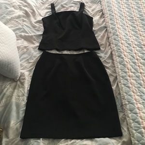 Suit tank and skirt