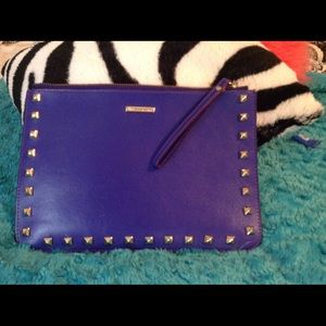 Rebecca Minkoff Leather Clutch, Wristlets, Handbag