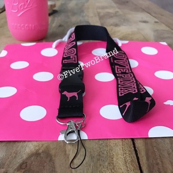 PINK Victoria s Secret Accessories Love Pink Lanyard Poshmark
