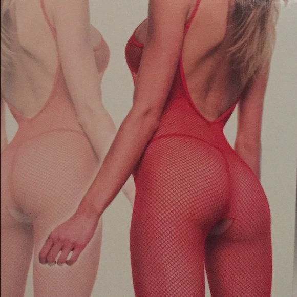 ❣️HOT RED (XL) BodyStocking - Picture 2 of 5