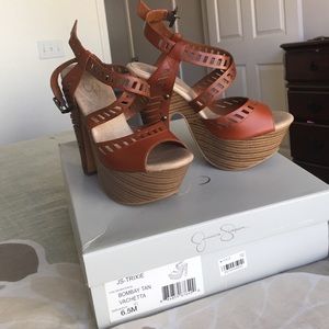 Jessica Simpson platform sandals