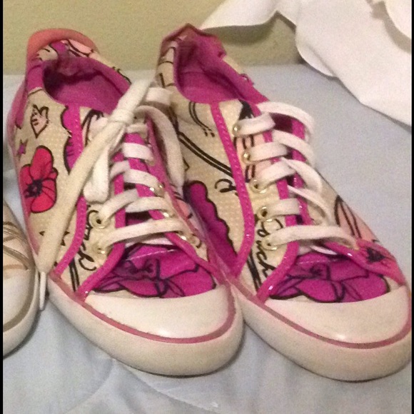 Coach sneakers gently worn
