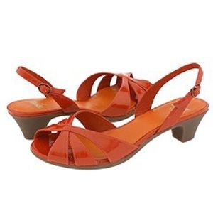 Camper Helena Sandals in Orange
