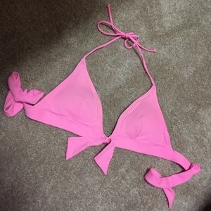 Victoria's Secret triangle push-up bikini top