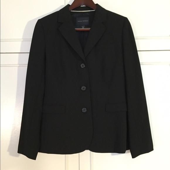 Banana Republic black 12 suit jacket