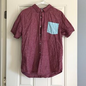 Modern Amusement Button Down T