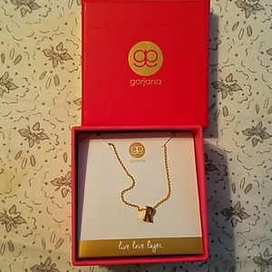 Gorjana "R" necklace