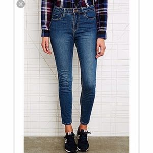 BDG high-rise cigarette ankle jeans