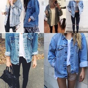 Levi's oversized jean jacket