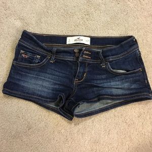 Dark blue Hollister Jean shorts