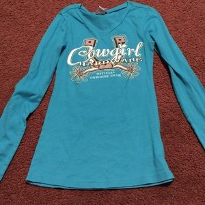Cowgirl Hardware long sleeve t-shirt