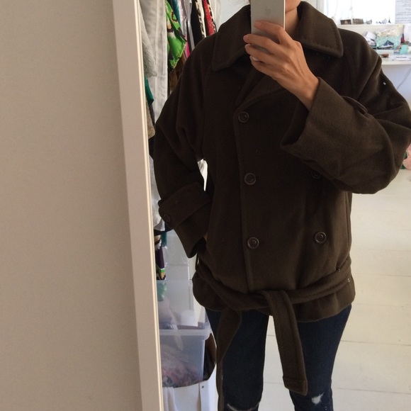 Max Mara peacoat
