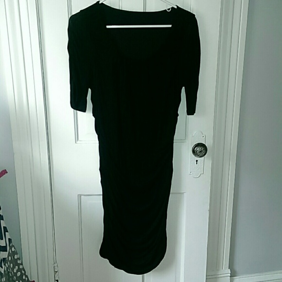 EUC Knit Little Black Dress