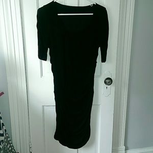 EUC Knit Little Black Dress