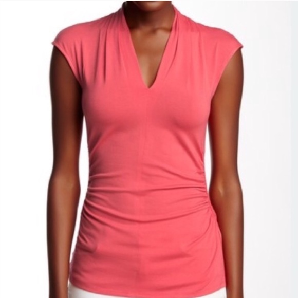 vince camuto ruched top