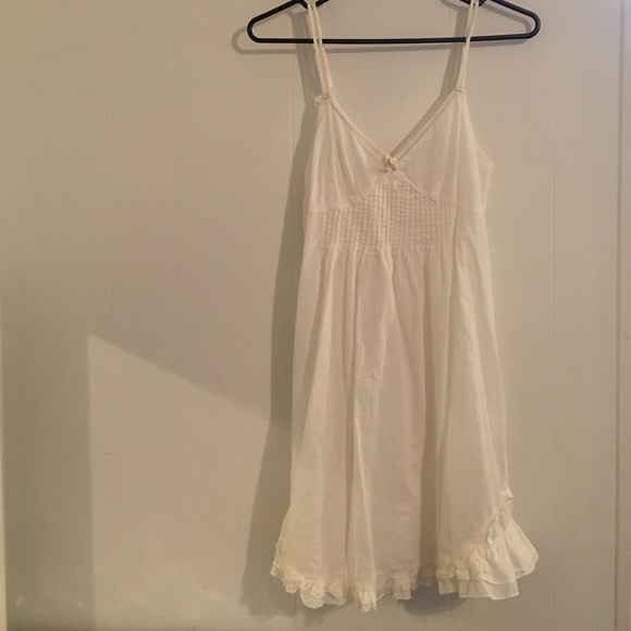 White summer dress