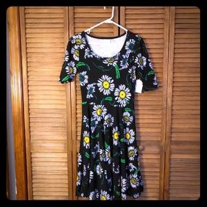 Lularoe Floral Nicole Dress Size M