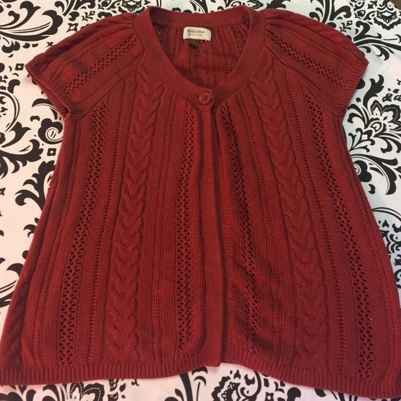 Cardigan-rust