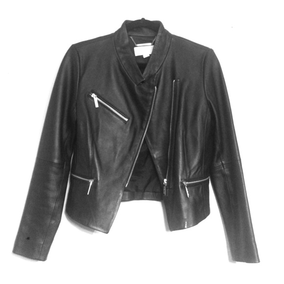 Michael Kors Leather Jacket. Nwot
