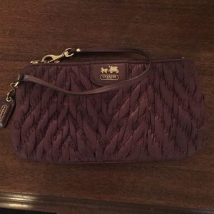 Coach wristlet