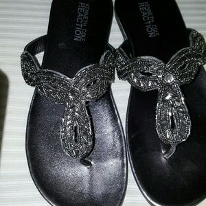Pewter Kenneth Cole Sandals
