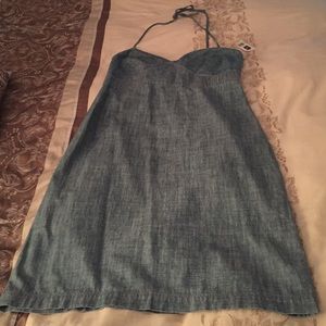 GAP - Halter Denim Dress