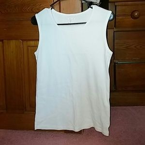 White tank top