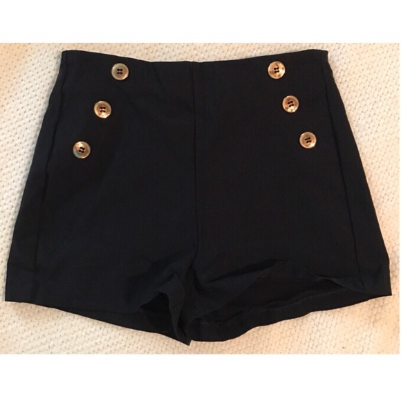 High waisted shorts